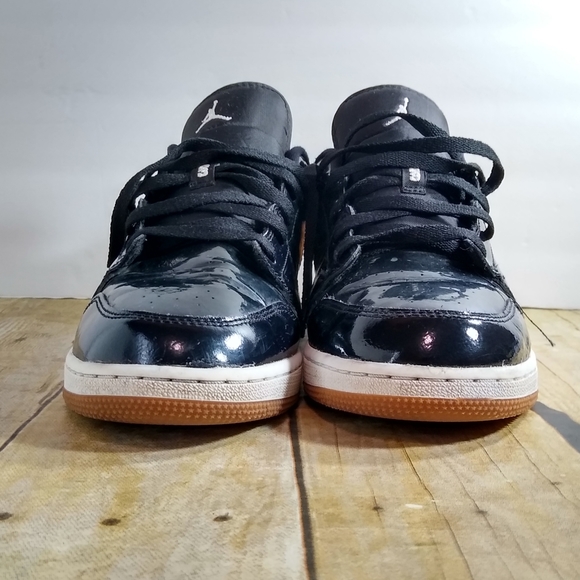 Air  Jordan 1 retro low black metallic gold - Picture 9 of 9